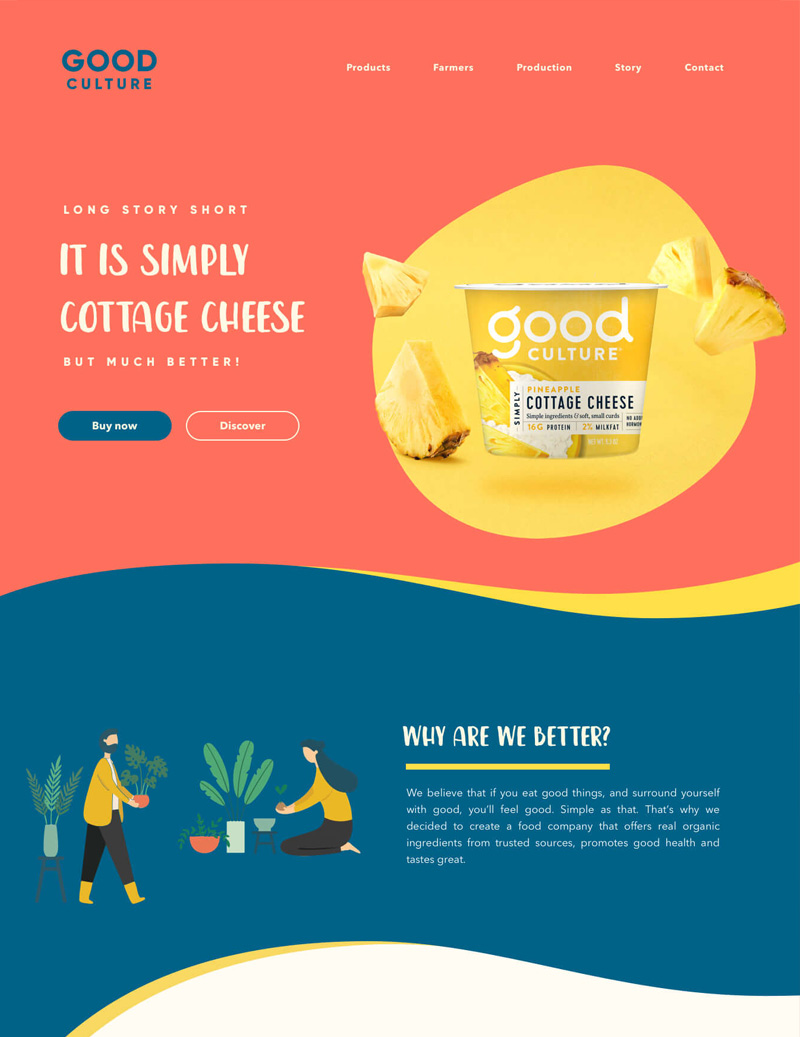 Good Culture UI Design