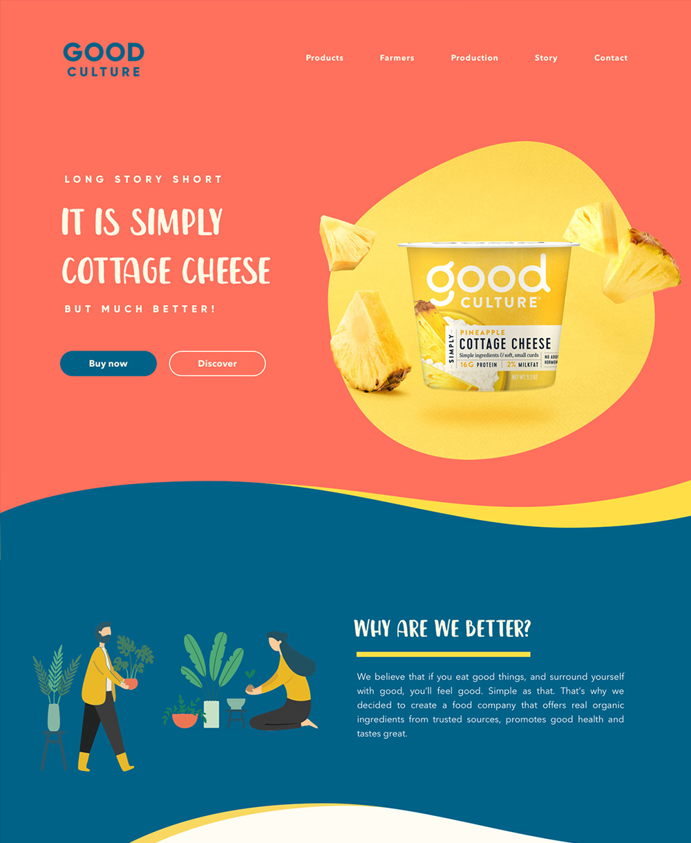Good Culture UI Design