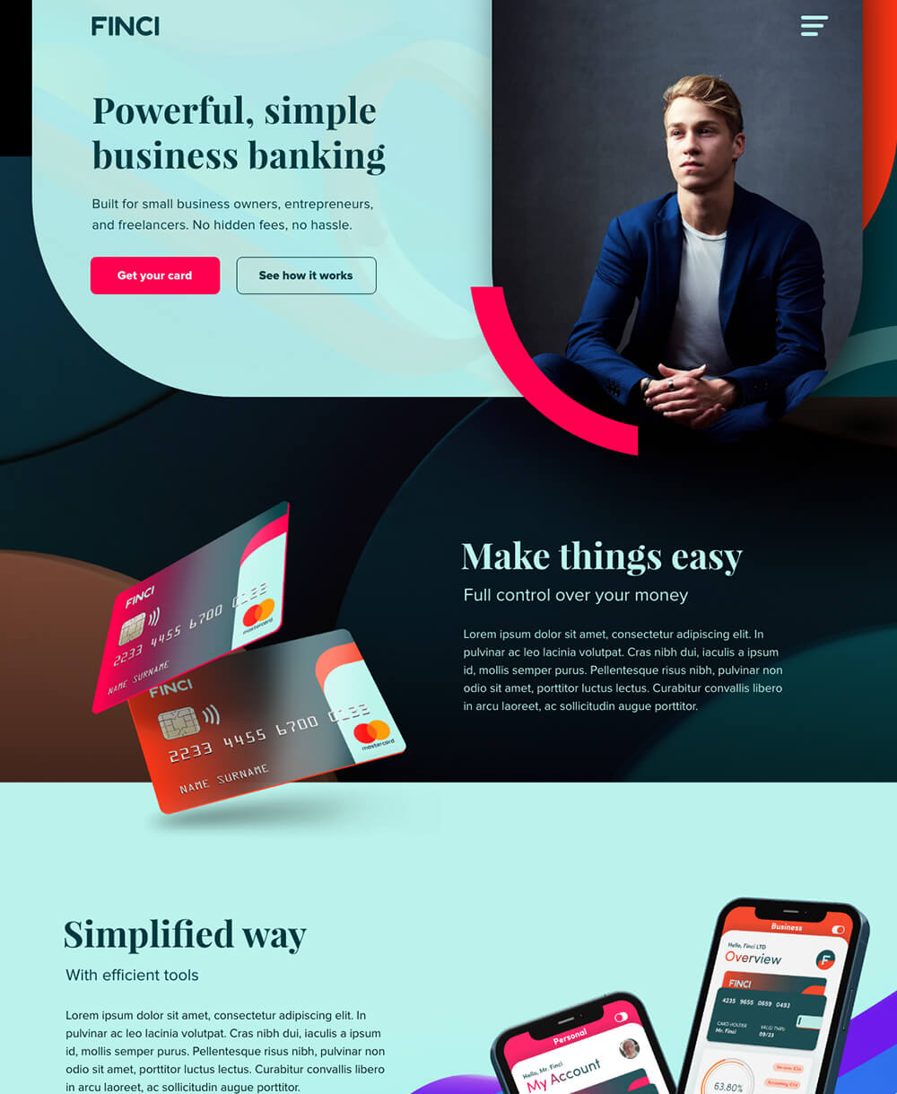 Fintech UI UX Design