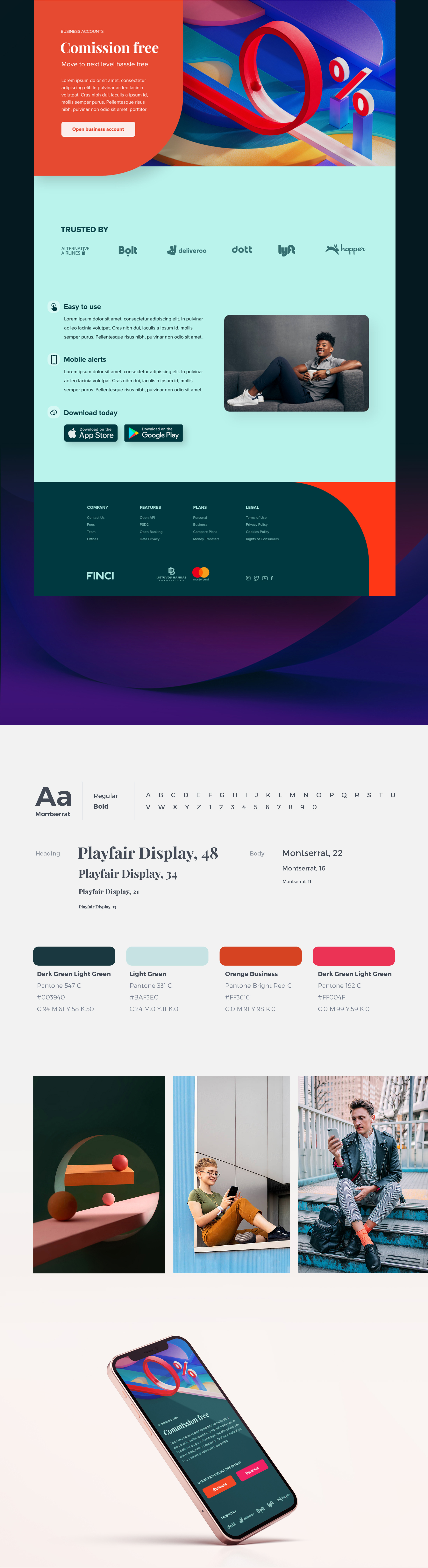 Finci - Fintech UI Design